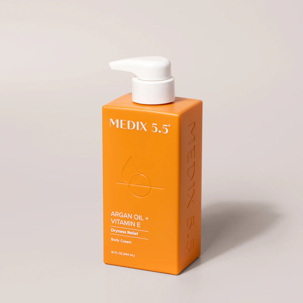 Medix 5.5, Body Cream, Argan Oil + Vitamin E, 15 fl oz (444 ml)