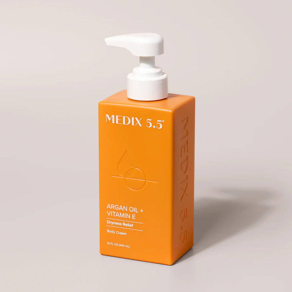 Medix 5.5, Body Cream, Argan Oil + Vitamin E, 15 fl oz (444 ml)