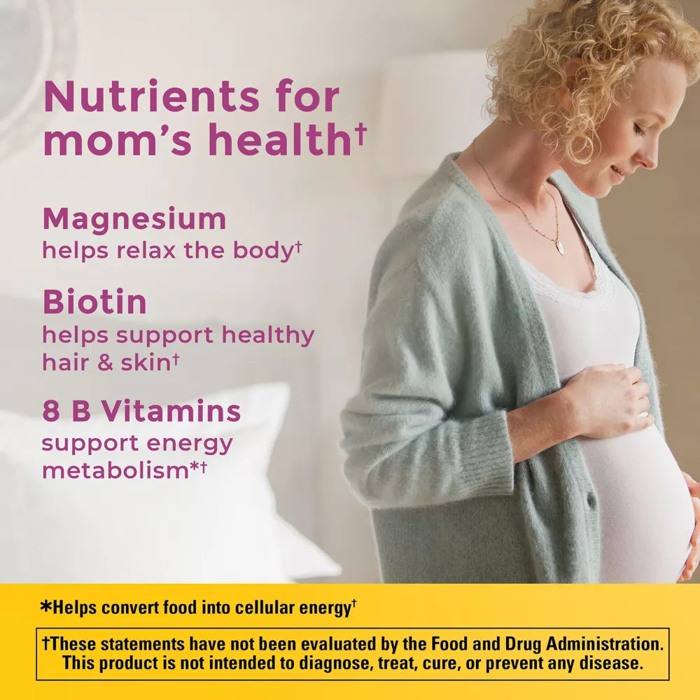 Nature Made Prenatal with Folic Acid + DHA – Prenatal Vitamin & Mineral Softgels