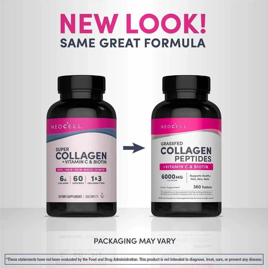 Neocell Grassfed Collagen Peptides + C & Biotin