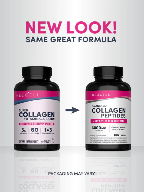 Neocell Grassfed Collagen Peptides + C & Biotin